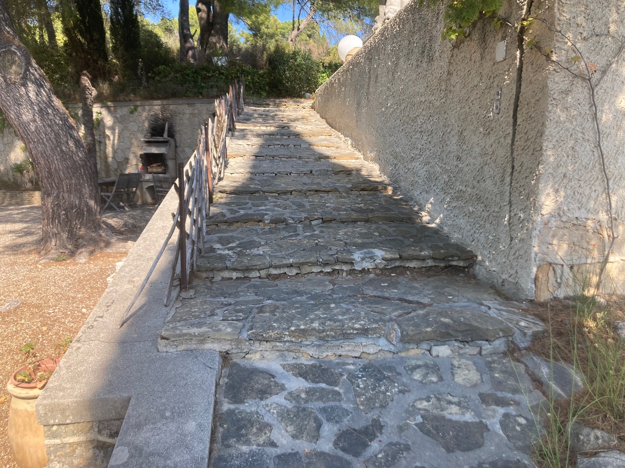 La Sauvagère - Escalier ext